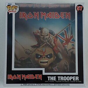 Funko Pop Albums Iron Maiden "The Trooper" Album Fugure with Case #57